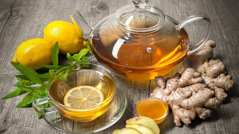 prepare and drink ginger tea to increase potency